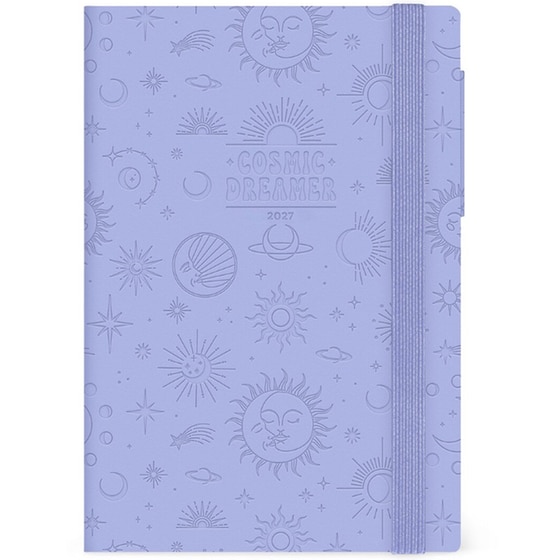 Ημερολόγιο Εβδομαδιαίο 2027 Legami 12M Medium Cosmic Lilac image 0