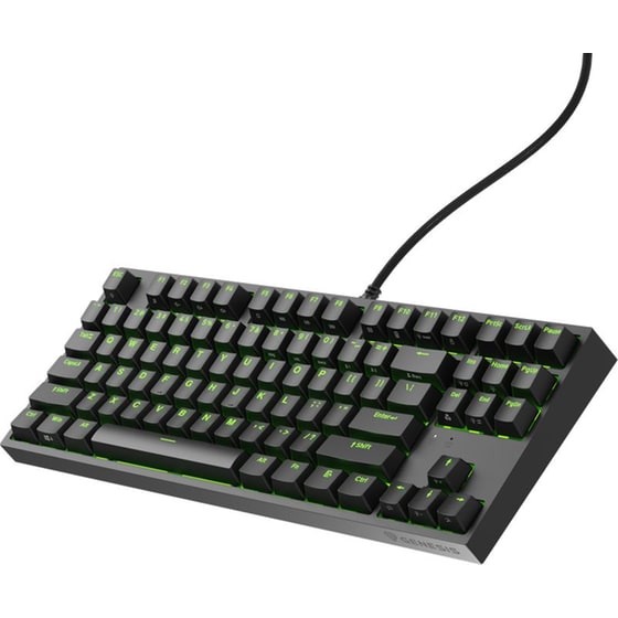 Genesis Thor 404 Gaming Μηχανικό Ενσύρματο USB Πληκτρολόγιο RGB Μαύρο (US) image 2