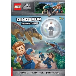 LEGO Jurassic World: Dinosaur Adventures Activity Book (with ACU guard minifigure)