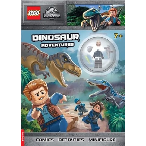 LEGO Jurassic World: Dinosaur Adventures Activity Book (with ACU guard minifigure) image 0