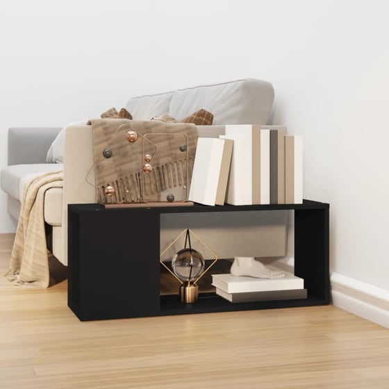 Έπιπλο Τηλεόρασης VidaXL από Μοριοσανίδα 80x24x32cm - Μαύρο image 1