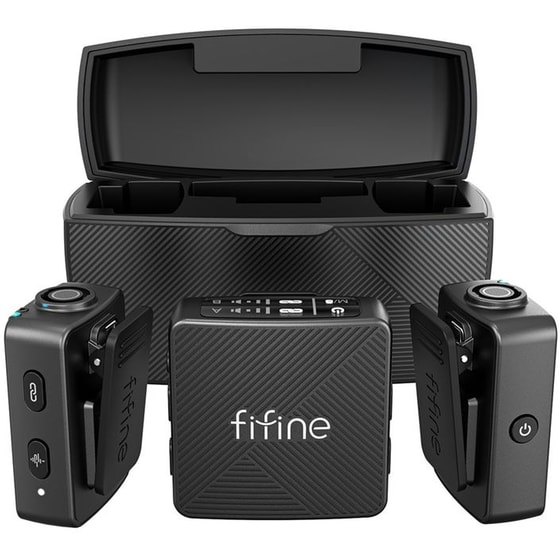 Σετ μικροφώνου Fifine M9F - Black image 1