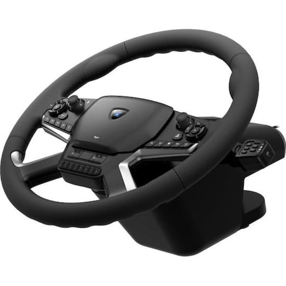 Τιμονιέρα με πετάλια Hori HPC-044E Truck Simulator - Μαύρο image 2