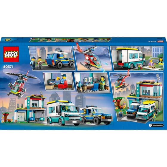 LEGO® City Police Emergency Vehicles HQ (60371) image 4