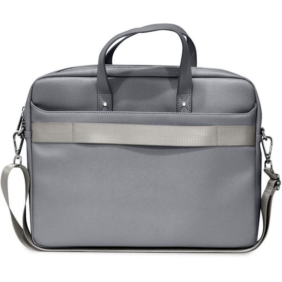 Τσάντα Laptop Guess GUCB15PSATLG 4G Uptown 15" - Ασημί image 2