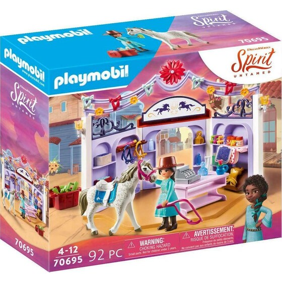 PLAYMOBIL® DreamWorks Spirit Untamed: Κατάστημα Ιππασίας στο Miradero (70695) image 0
