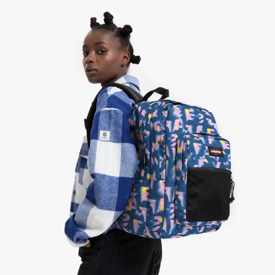Τσάντα Πλάτης Eastpak Blocktype Navy Πολλών Θηκών image 6
