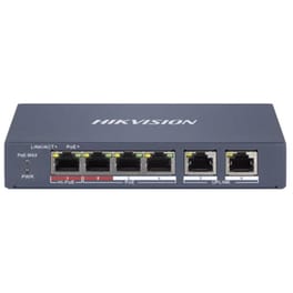 Hikvision DS-3E1106HP-EI Network Switch Managed L2 Smart 6-Port 100 Mbps PoE