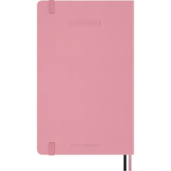 Ημερολόγιο Εβδομαδιαίο 2027 Moleskine x BLACKPINK 18Μ L Hardcover Μαύρο/Ροζ image 5