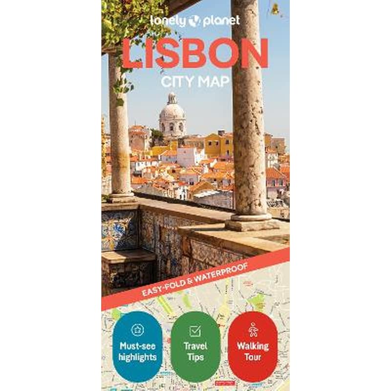 Lonely Planet Lisbon City Map