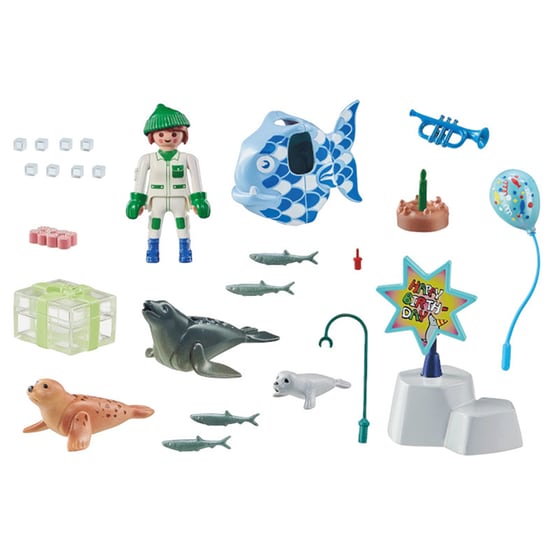 PLAYMOBIL® My Life Gift Set Πάρτυ στο ενυδρείο με τις φώκιες (71448) image 2