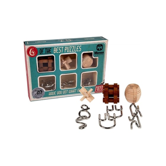 Set Of 6 Best Puzzles Γρίφος (Mensa) image 1