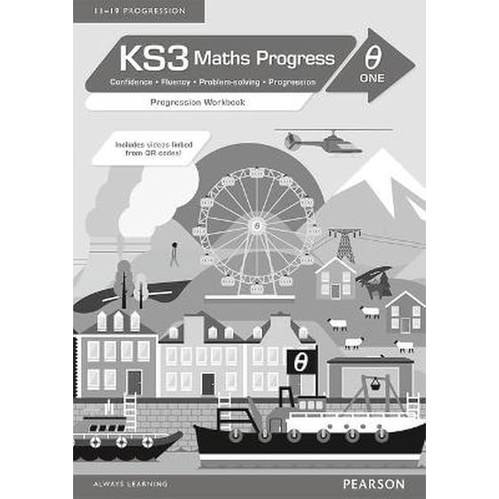KS3 Maths Progress Progression Workbook Theta 1 Theta 1 Workbook image 0