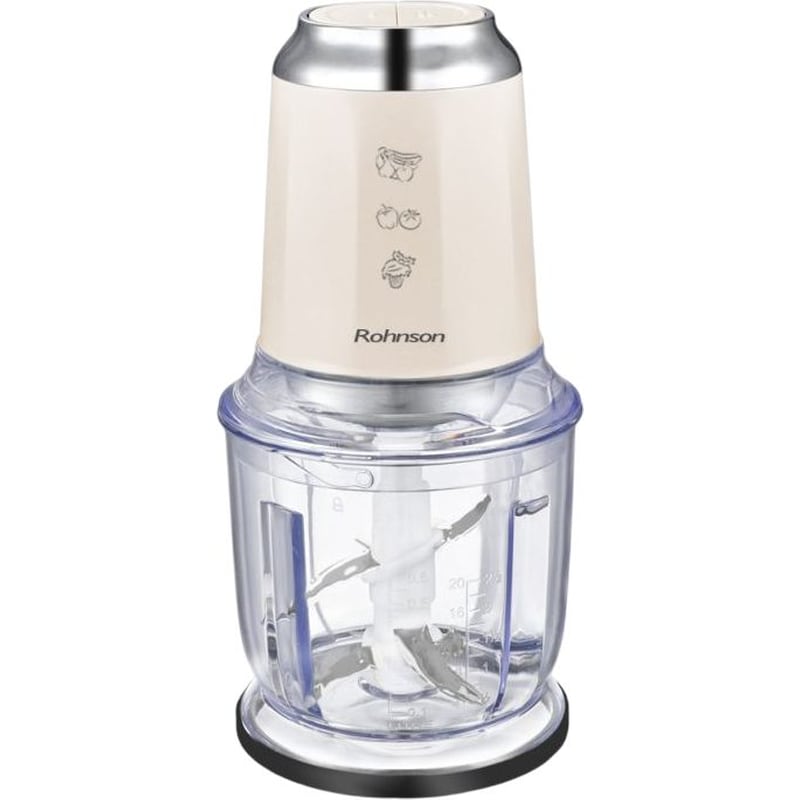 ROHNSON R-518C 0.6 L 600 W Μπεζ Πολυκόπτης