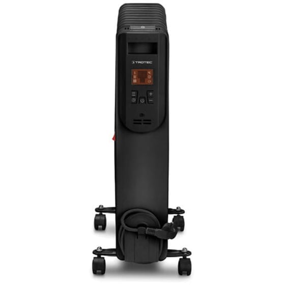 TROTEC TRH25E Καλοριφέρ Λαδιού με Οθόνη 2500W Μαύρο image 1