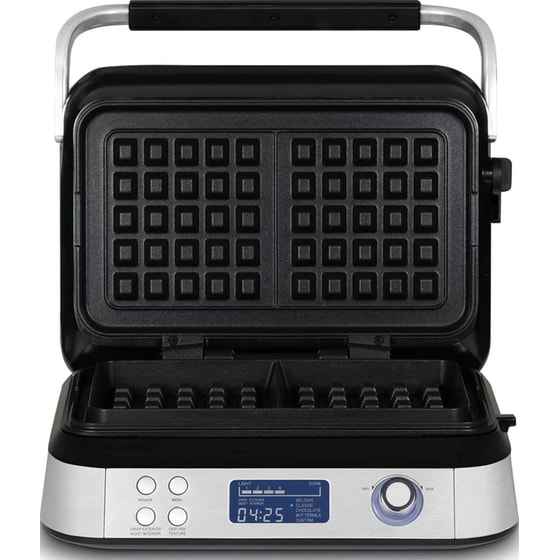 Βαφλιέρα H.KOENIG GFX800 2 Θέσεων 1600 W Inox image 5