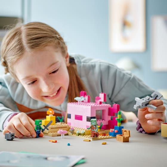 LEGO® Minecraft The Axolotl House (21247) image 3