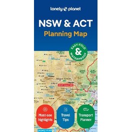 Lonely Planet New South Wales & ACT Planning Map