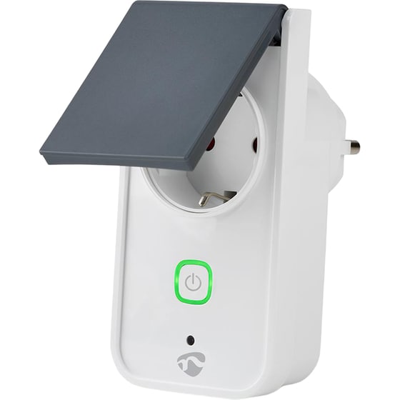 Πρίζα Nedis SmartLife Smart Plug Αδιάβροχη - Λευκό image 3