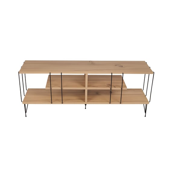 Έπιπλο Τηλεόρασης Sondrio από Μοριοσανίδα 120x30x44.5cm - Kαφέ image 2
