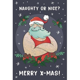Χριστουγεννιάτικη Κάρτα Legami Unusual Bad Santa