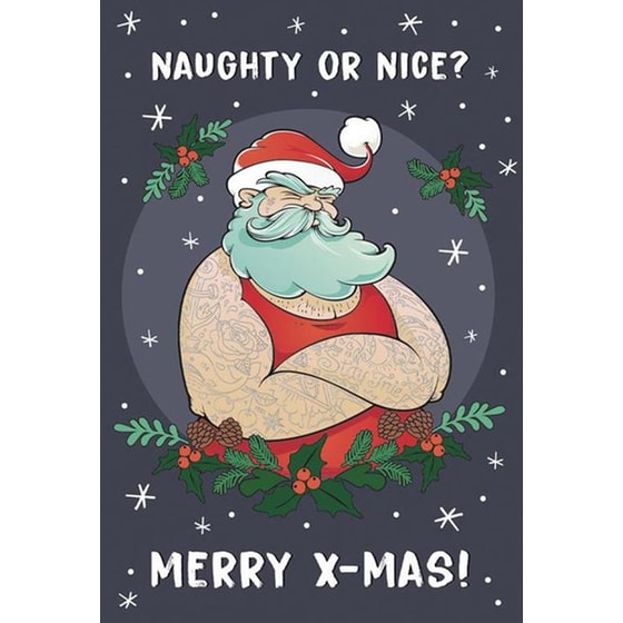 Χριστουγεννιάτικη Κάρτα Legami Unusual Bad Santa image 0