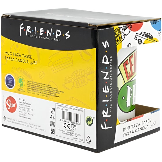 Κεραμική Κούπα Storline Friends Central Perk 325 ml - Πολύχρωμη image 3