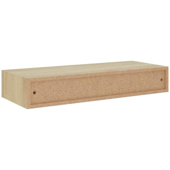 Ράφι Τοίχου VidaXL από MDF 60x23.5 cm - Δρυς/ Μπεζ image 4