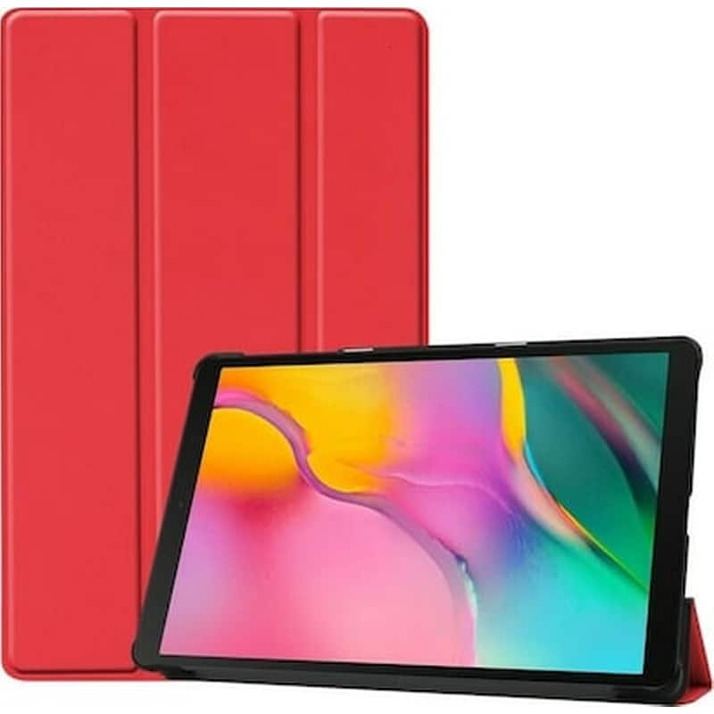 OEM Θήκη Tablet Samsung Galaxy Tab A 10.1 - Oem Trifold Flip Cover - Red