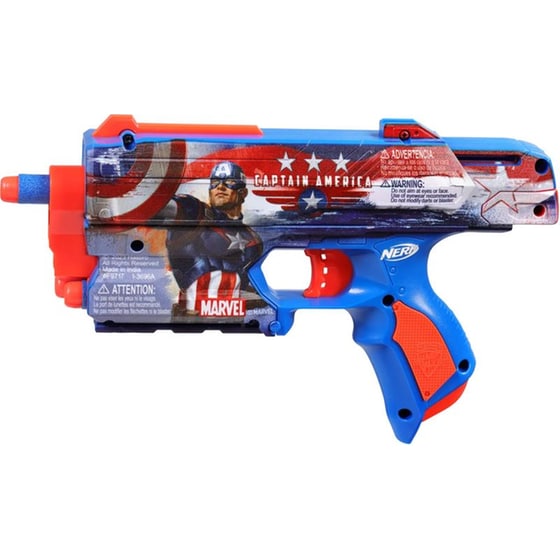Εκτοξευτήρας Hasbro Nerf Ink Marvel Captain America image 2