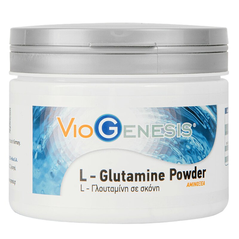 Αμινοξύ Viogenesis L-glutamine Powder - 250gr σκόνη