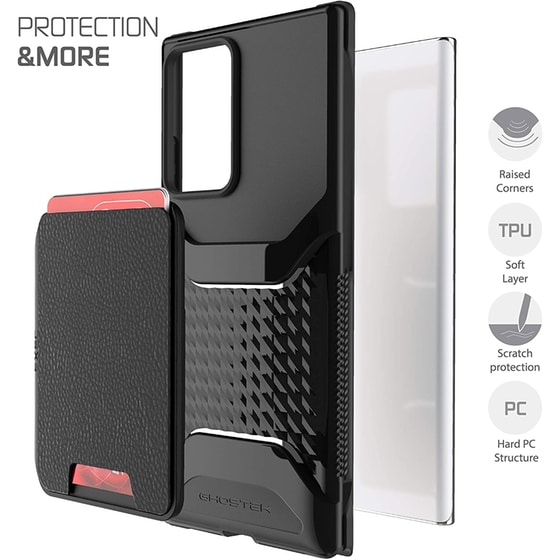 Θήκη Samsung Galaxy Note 20 - Ghostek Exec 4 - Black image 4