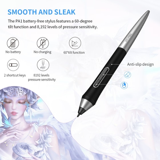 Γραφίδα & Ταμπλέτα XP-PEN Deco Pro MW - Μαύρο image 5