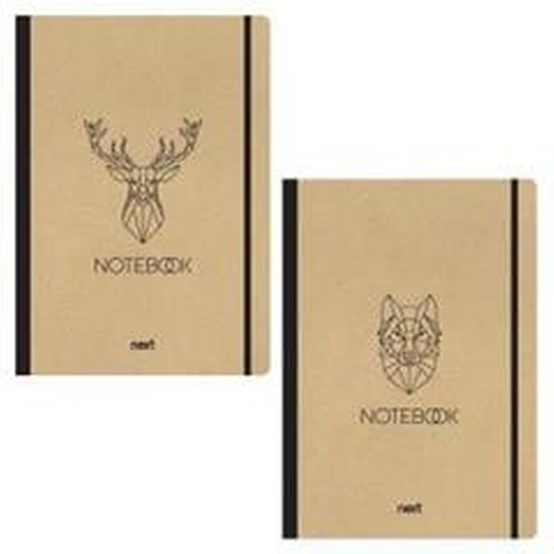 Τετράδιο NΕΧΤ Β5 2 Θεμάτων Eco Animals Flexi με Λάστιχο (1 Τεμάχιο)