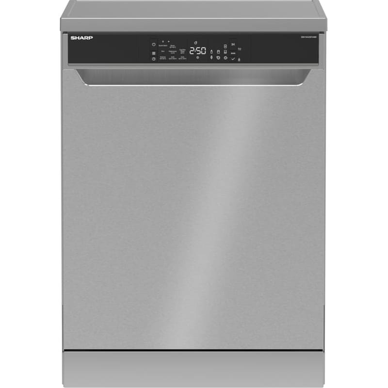 SHARP SHARP QW-NA25F44BI για 14 Σερβίτσια Inox Πλυντήριο Πιάτων