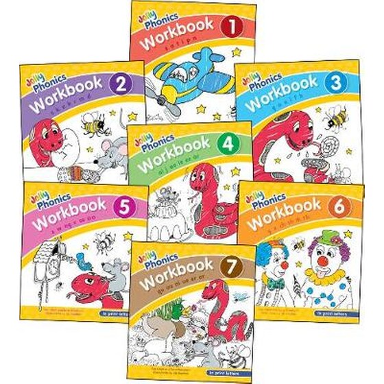Jolly Phonics Workbooks 1-7 image 0