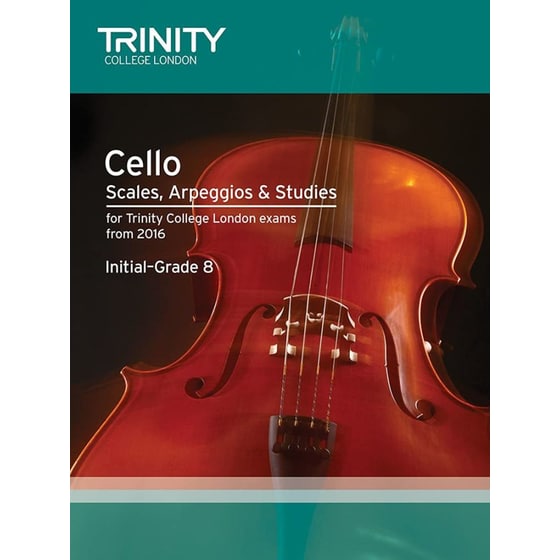Cello Scales, Arpeggios & Studies Initial-Grade 8 from 2016 image 0