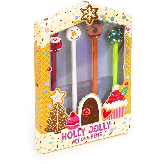 Στυλό Tri-Coastal Xmas Santa Helpers (4 Τεμάχια) image 2