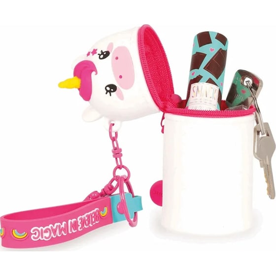 Κασετίνα Σιλικόνης Legami Mini Kawaii με Μπρελόκ Unicorn image 4