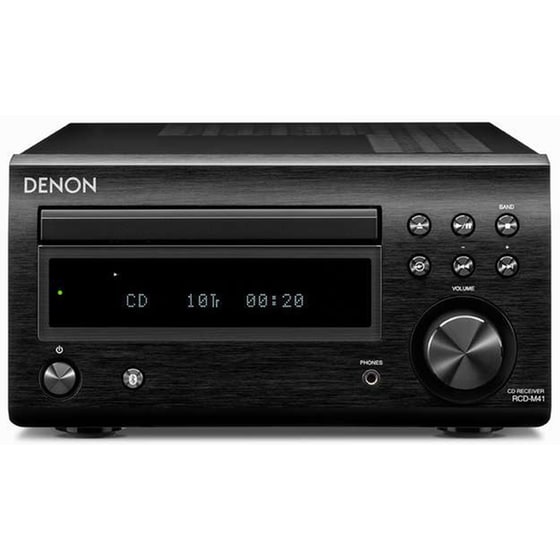 Micro Hi-Fi Denon RCD-M41 - Μαύρο image 0