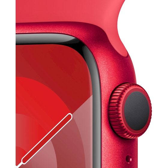 Apple Watch Series 9 Aluminium Product(RED) GPS 41mm - Small/Medium - Red image 1
