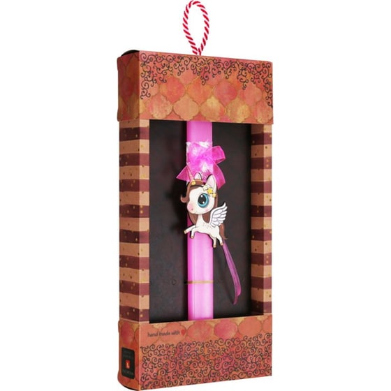 Λαμπάδα Synchronia Μονόκερος&nbsp;Με&nbsp;Φτερά image 2