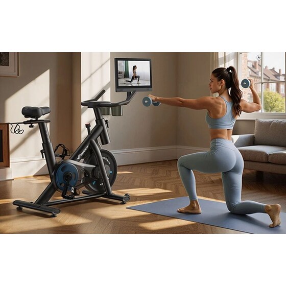 MERACH MR-S26B4-EU Ποδήλατο Γυμναστικής Spin Bike Μαύρο image 4