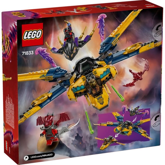 LEGO® Ninjago Ras and Arin's Super Storm Jet (71833) image 6