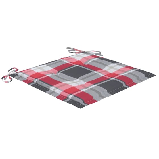 Σετ Καρέκλες Κήπου VIDAXL Μασίφ Ξύλο Ακακίας 4 τμχ - Γκρι/Πολύχρωμο image 7