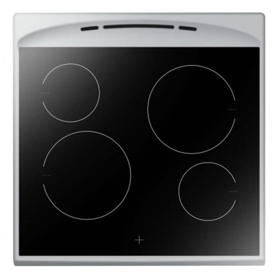 AMICA AC6122PKX 77  Lt Inox Ηλεκτρική Κουζίνα Κεραμική image 2