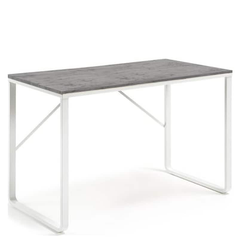 Γραφείο Μελέτης Constantia Γκρι/cement 120x60x75cm
