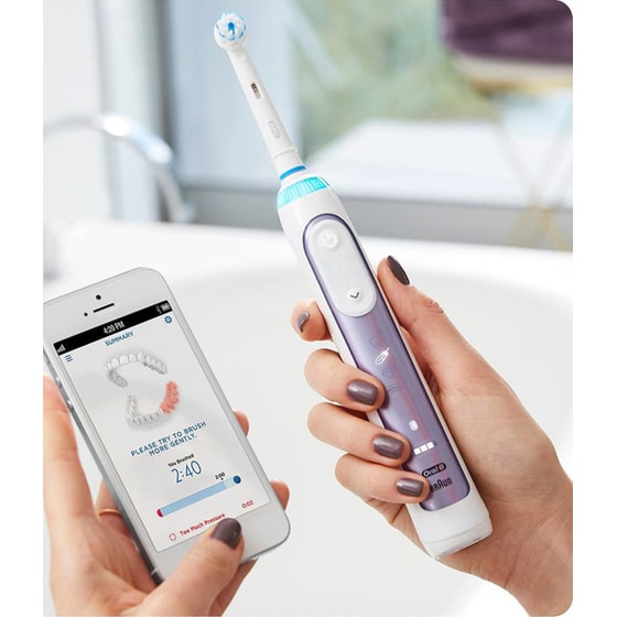 Ηλεκτρική Οδοντόβουρτσα ORAL-B Genius 10000N - Λευκό image 4