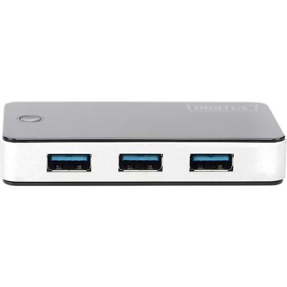 Digitus DA-70231 USB Hub 4-Port USB 3.0 συμβατό με USB-A image 2