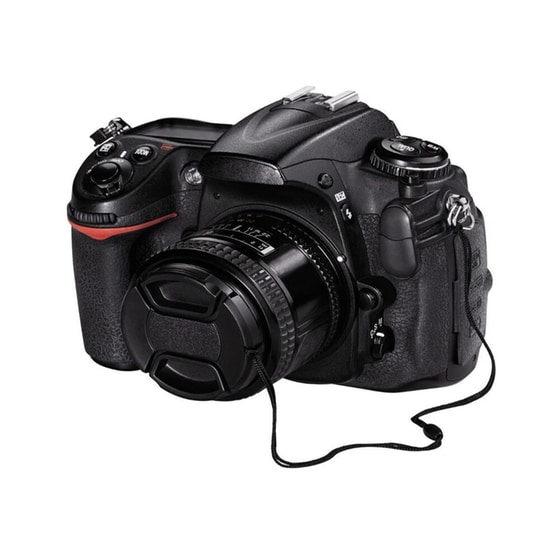 Προστασία Φακού Hama Smart-Snap Lens Cap - 55 mm - Μαύρο image 2